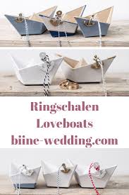Maritime Ringschalen Als Ringkissen Alternative Loveboats Ganz Individuell Ringkissen Hochzeit Ringkissenalte Rings Simple Ring Bearer Outfit Ring Tattoos