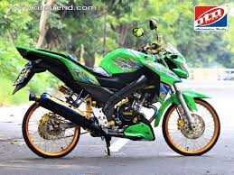 Modifikasi vixion jari jari terbaru 2019. Yamaha Vixion 2016 Jakarta Guyuran Ijo Lebih Seger