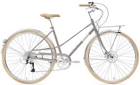 Creme Caferacer Ladies Solo Disc 9 Speed Flat Cafe 55 Cm