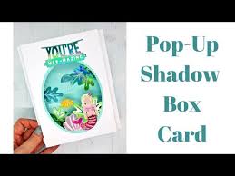 In its simplest use, you only specify the horizontal shadow and the vertical shadow: Pop Up Shadow Box Card Mixed Up Craft