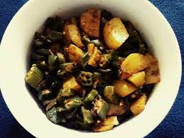 Aloo Bhindi Curry Zayka Ka Tadka