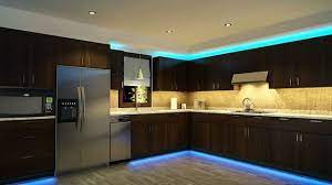 Www Eliteledlite Com Add Some Color To Your Kitchen Kitchen Led Lighting Kitchen Lighting Beautiful Kitchen Cabinets