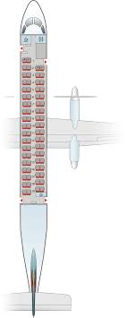 dh4 seating plan layout airlines airports