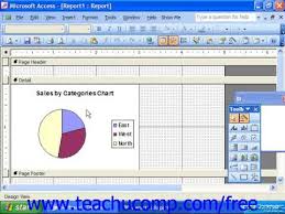 Access 2003 Tutorial Creating Charts Microsoft Training Lesson 16 1