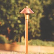 Spj Lighting Path Light Compact Textured Brass Or Copper Hpl 5 Led Outdoor Path Lighting Light Copper Path Lights