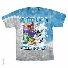 Grateful Dead Bear Mountain Snow Ski Rock Band Colorful Music Mens T Shirt M 2xl Ebay