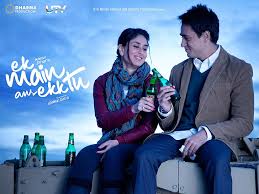 Ek main hoon aur ekk tu. Hd Wallpaper Ek Main Aur Ekk Tu Movies Bollywood Movies Two People Three Quarter Length Wallpaper Flare