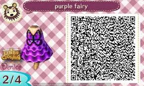 Purple Fairy Dress Qr Codes Animal Crossing Qr Codes Animals Fairy Dress