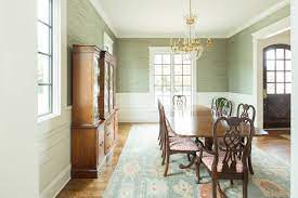 Stylish green dining room our favorite coastal living timeless. Farmhouse Dining Room With Green Walls Ideas 75 Beautiful Pictures August 2021 Houzz
