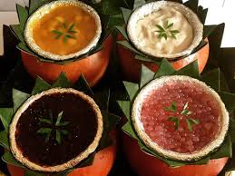 Campurkan semua bahan untuk bubur, aduk rata sampai tidak bergerindil. Bubur Madura Ketika Empat Bubur Dicampur Jadi Satu Merahputih