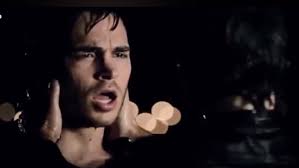 Chris Wood and Ian Somerhalder Re-Enact the Rain Kiss Scene