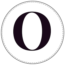 free printable circle banner letters entire alphabet paper trail design