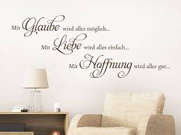 Wandtattoo Mit Glaube Wird Alles Moglich Wandtattoo Spruche Wandtattoos Spruche Wandtattoo