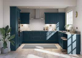 Replacement Kitchen Doors New Kitchen Cupboard And Cabinet Doors Blue Shaker Kitchen Shaker Style Kitchens Blue Kitchen Designs