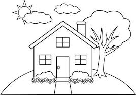 25 If You Are Looking For Free Printable School House Coloring Pages You Ve Come To The Right Pla House Colouring Pages House Drawing For Kids Coloring Pages