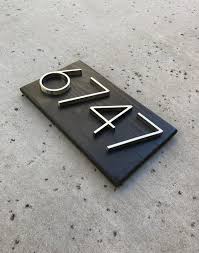 Address Plaque House Number Sign Address Numbers Address Sign Beach Cottage Decor Beach Cottage Sign House Number Plaque Horizontal In 2020 House Numbers House Number Sign Address Plaque