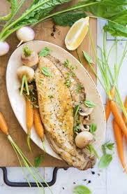 Turbot Meuniere Et Ses Petits Legumes Glaces Recette De Turbot Recette Legumes