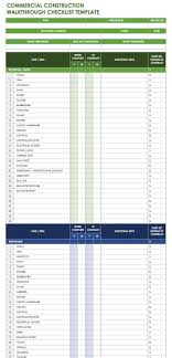 Excel functions, formula, charts, formatting creating excel dashboard & others. Free Punch List Templates Smartsheet