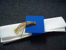 Graduation Cap Napkin Rings Graduation Party Napkins Graduation Napkins Graduation Party Decor