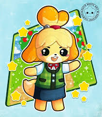 Katie White On Instagram Isabelle Had Lots Of Fun Making This One Nice Simple And Bright Colours Isabel Bright Colors Colours Animal Crossing