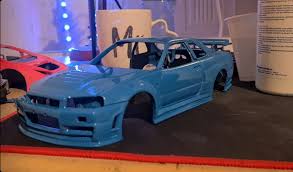 Autoart R34 z tune Miami blue | DiecastXchange Forum