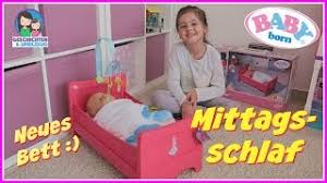 Welcome to the home of baby born! Mittagsschlaf Fur Baby Born Puppenmama Ava Legt Ihre Baby Born Ins Neue Bett Youtube
