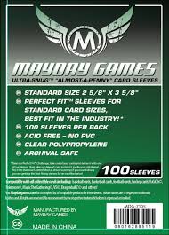 Custom playmat28 x 23 x 1/16 $35.00 design your very own playmat. Almost A Penny Card Sleeves 2 5 8 X 3 5 8in