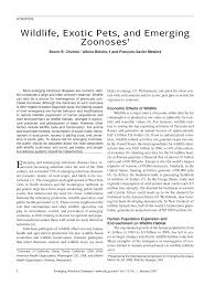 Shop specializes in selling unique animals. Pdf Wildlife Exotic Pets And Emerging Zoonoses