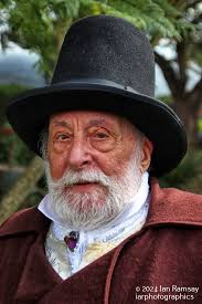 This gentleman was a "Pillar of Society" -- frozen in time ...