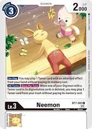 Neemon - Next Adventure - Digimon Card Game