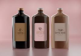 Download Big Coffee Bottle Mockup Set Mockup World