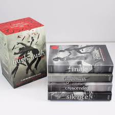 The Complete Hush Hush Saga 4 Books Box Set Lot Becca Fitzpatrick Ebay Book Yafiction Hush Hush Book Box Boxset