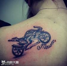 Mô hình hình xăm xe máy trở lại