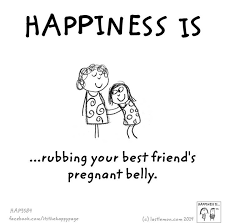 Happiness Is Friends Quotes Pregnant Friends Together Quotes