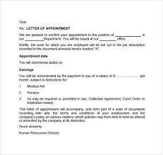 Appointment Letter Free Download Pdf Lettering Lettering Download Job Letter