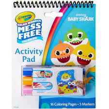 Stats on this coloring page. Crayola Color Wonder Baby Shark Coloring Activity Pad 16 Pages Child Unisex Walmart Inventory Checker Brickseek