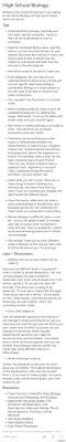 High School Biology High School Biology School Study Tips High School
