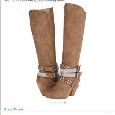 Not Rated Shoes Not Rated Camel Riding Boots Color
