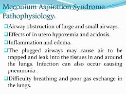 Meconium Aspiration Syndrome Ppt Download