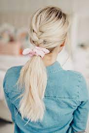 8 Ways To Wear A Scrunchie Twist Me Pretty Scrunchie Hairstyles Long Hair Styles Hair Styles