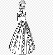 Kids who print and color sheets and pictures, generally acquire and use knowledge. Disney Princess Coloring Pages Frozen Anna Png Image With Transparent Background Toppng