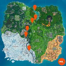 Finding fireworks locations is one of many fortnite challenges to complete. All Fortnite Fireworks Locations Where To Launch Fireworks On The Map Pcgamesn