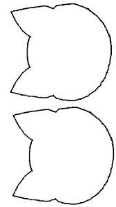 Cat Face Template Face Template Cat Face Cat Template