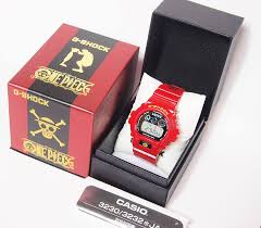 Complete with gold accents and jolly roger motif. G Shock One Piece 2015 Dw 6900 Limited Edition Live Fotos