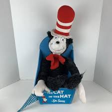 NOS Vintage 1983 Dr Seuss Cat in the Hat Plush Doll Toy New-Other (No Tag)