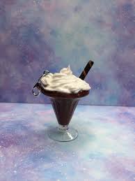 Chocolate Milkshake Ice Cream With Whipped Cream And Chocolate Wafer Silicone Charm Chocolate Ice Cream Milkshake Chocolate Wafers Chocolate Milkshake