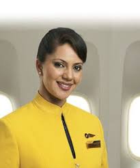Or are you thinking about becoming indigo airlines cabin crew? Jet Airways India Jet Airways Is The Second Largest Indian Airline Based In Mumbai Maharashtra Both Airline Cabin Crew Flight Attendant Uniform Jet Airways