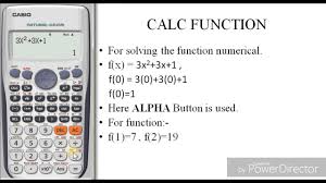 How To Solve Function By Using Calculator Casio Fx 991 Es Plus The Calculator King Youtube