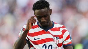 Balogun scores before red card as USA reach World Cup last 16