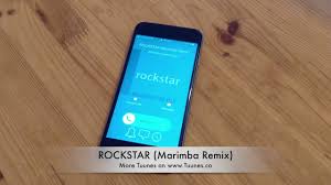 Rockstar Ringtone Post Malone Feat 21 Savage Tribute Marimba Remix Ringtone Download Youtube